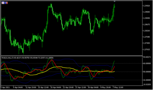 RSIを改良した「TradersDynamicIndex」
