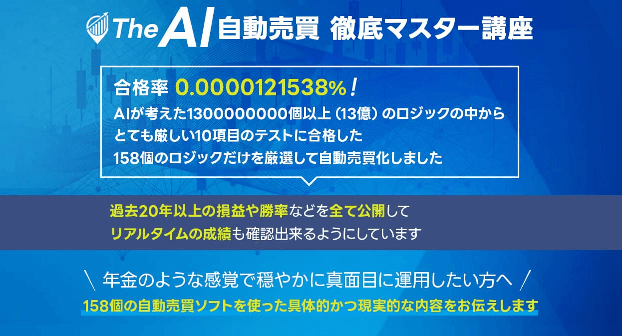 The AI 自動売買徹底マスター講座